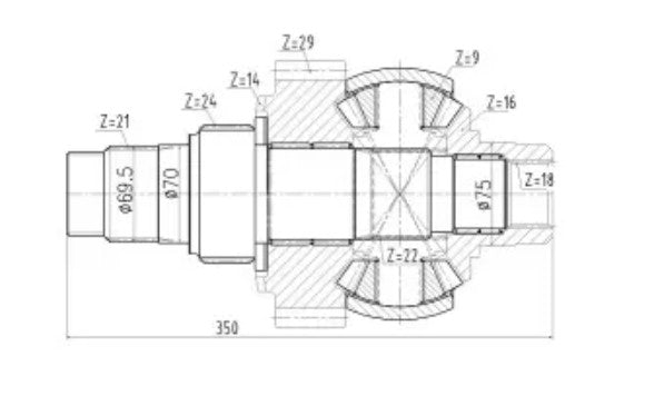 VOLVO Pinion Gear – 1522-362